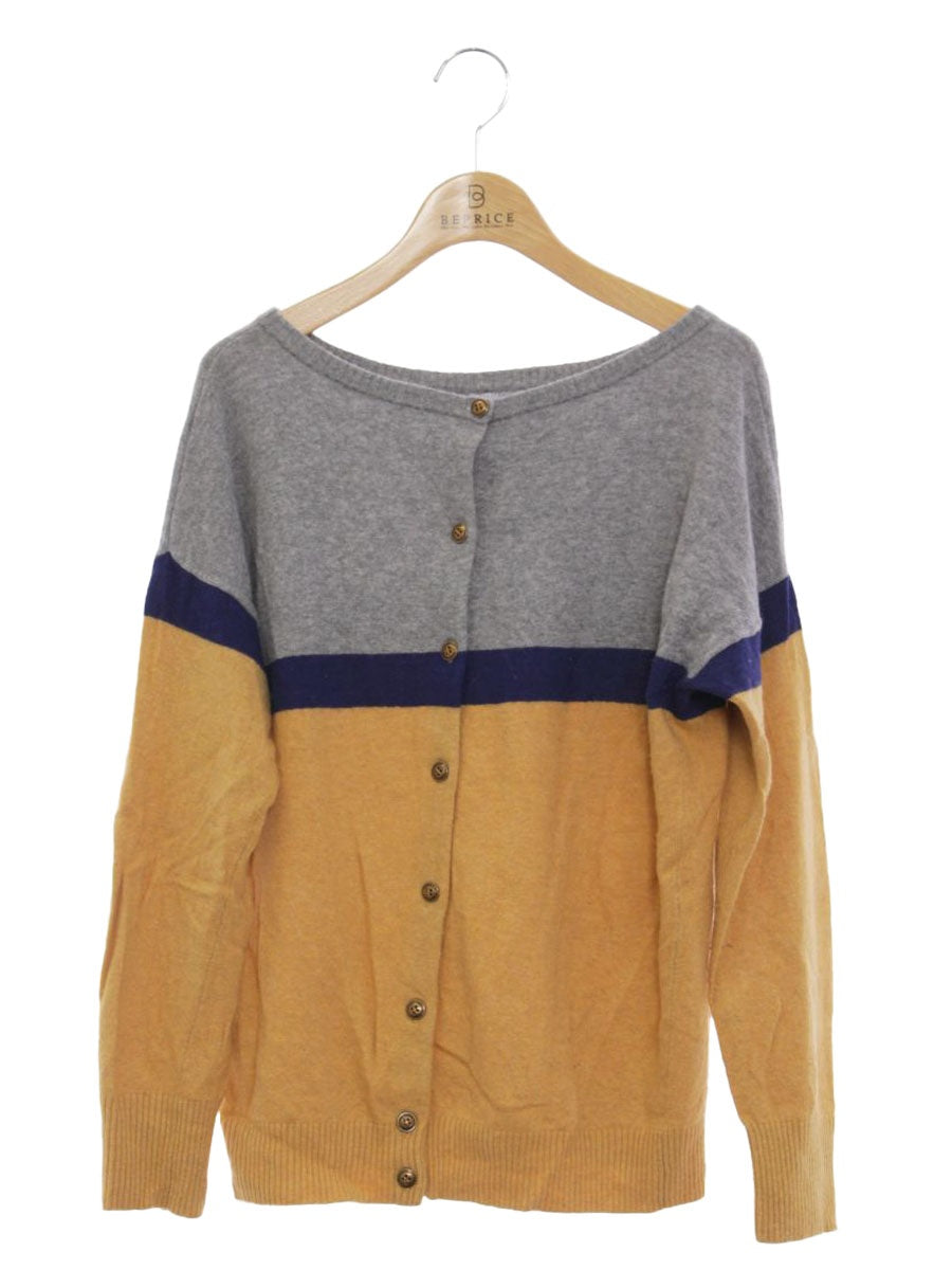 バーバリーブルーレーベル E1N13-680-60 カーディガン 38 その他/マルチカラー コットン(薄手) IT3XA70J4EB4