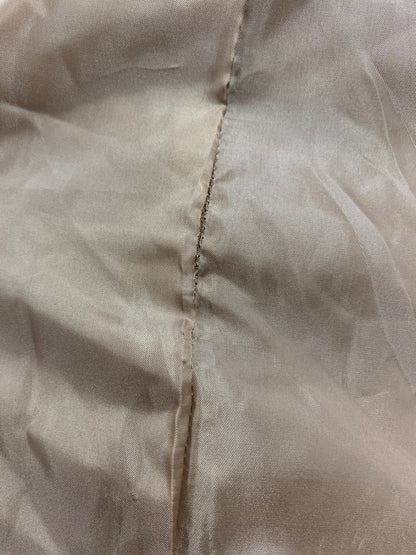 ギャラリービスコンティ 1383381 ショートコート 3 ブラウン フェイクファー パールボタン IT5AWR2PEX8C