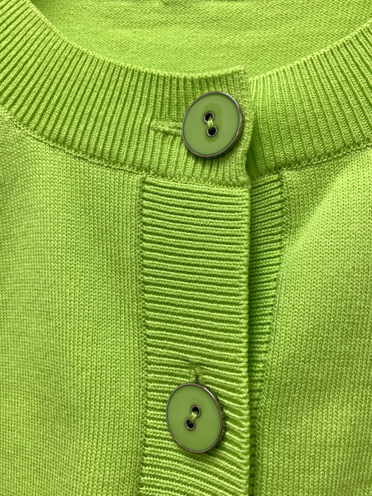 フォクシーニューヨーク Cardigan Logan 44419 カーディガン 38 グリーン IT37S4RNOCX4