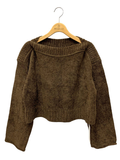 デイジーリン ふわとろ Hug Knit 07313 F ブラウン ITZT9I2WAW0G