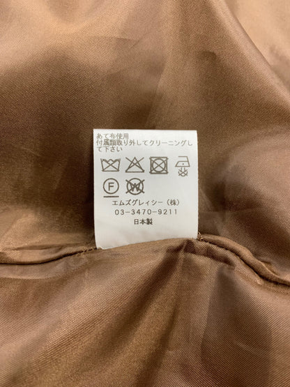 エムズグレイシー 511506 ワンピース 36 ブラウン フレア ITL3599B5YIS