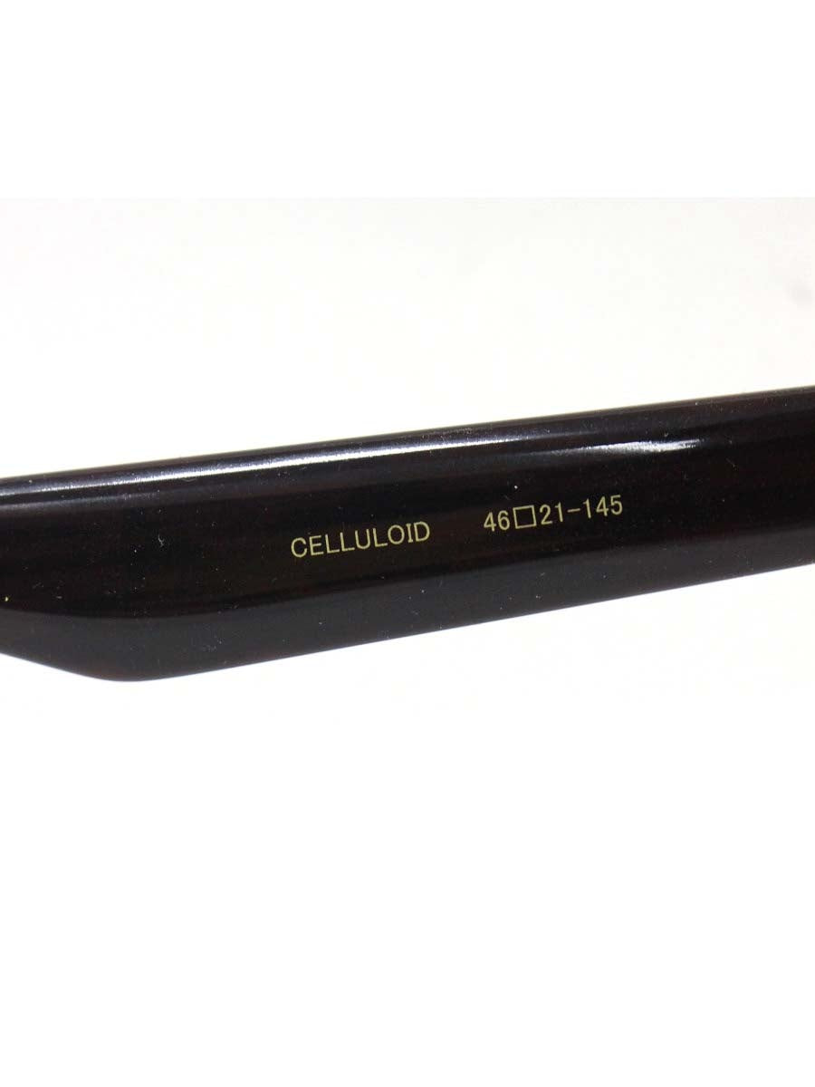 銘品晴夫作 ME-300 メガネ ブラウン セルフレーム ハーフリム ウェリントン ITG9W6W8SSIF