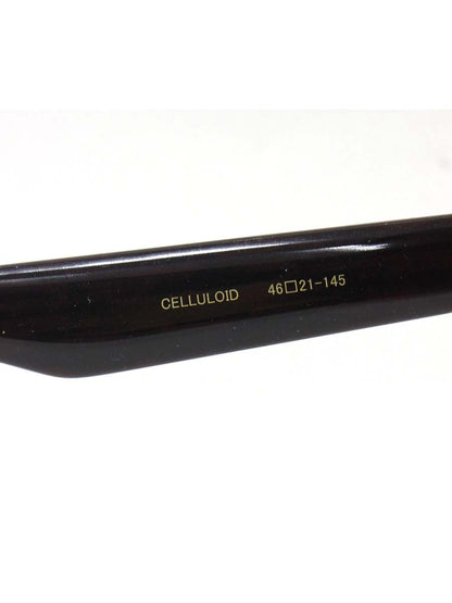 銘品晴夫作 ME-300 メガネ ブラウン セルフレーム ハーフリム ウェリントン ITG9W6W8SSIF