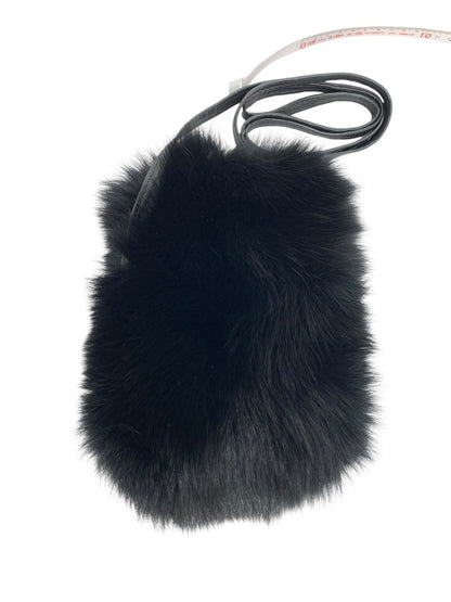 フォクシーブティック ショルダーポーチ ブラック ファー ITW7X06YXRXC