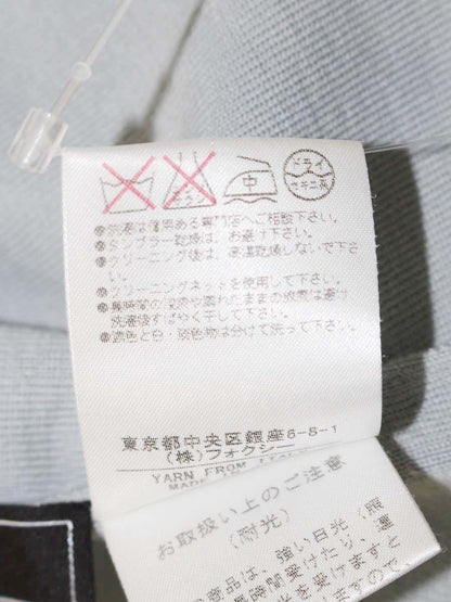 フォクシーブティック 36301 ニットセーター 38 ブルーグレー 長袖 IT22ZOL8OYRI