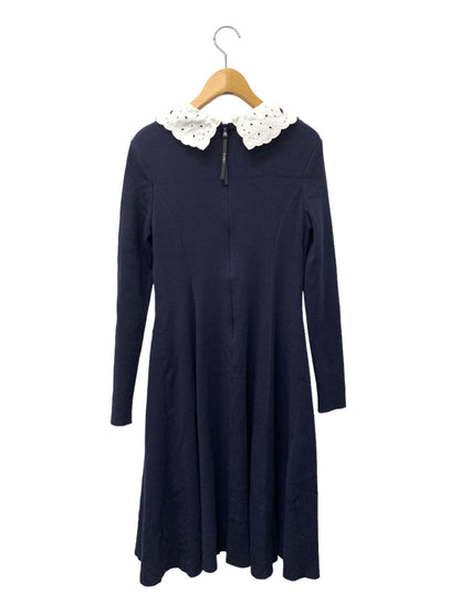 フォクシーニューヨーク KNIT CHAPEL DRESS 43838 ワンピース 38 ネイビー 花より男子コラボ ITAPL8A6KSG8