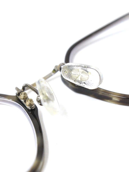 クレイトンフランクリン 654 HORN メガネ ブラウン コンビフレーム フルリム ウエリントン・ボストンシェイプコンビネーションモデル IT53AM324J1U