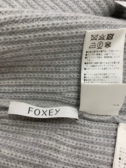 フォクシーブティック Knit Coat Lyon 43802 40 グレー 2025年増産品 ITLOF9N0EI2A
