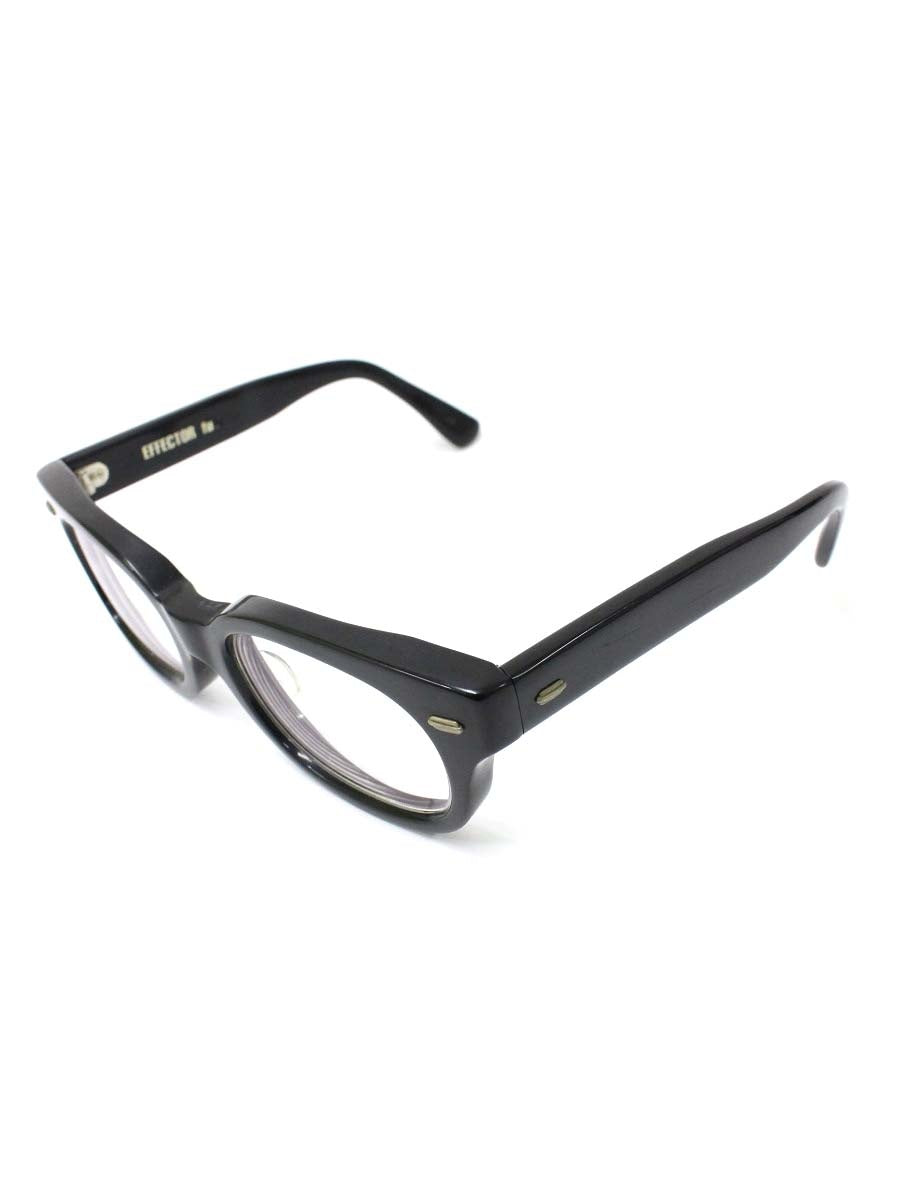 エフェクター メガネ ブラック Fuzz セルフレーム フルリム ITVFE4KTHVPW