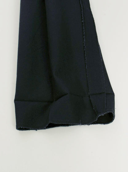 ドゥロワー  コットンギャバ テーパードパンツ 6514-236-0910 36 ネイビー ITYY8E9AMCI8 【SALE】