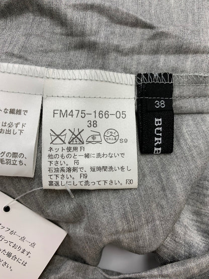 バーバリー FM475-166-05 ワンピース 38 グレー シルク ITFN1N9L6YK8