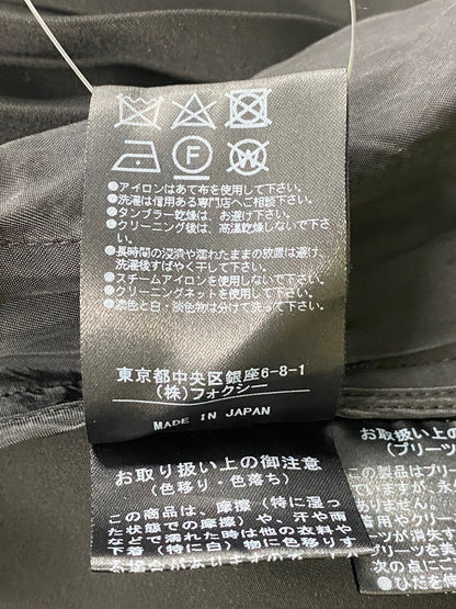 アディアム 38720 ワンピース 0 ブラック dress プリーツ ITYAX85VBH40