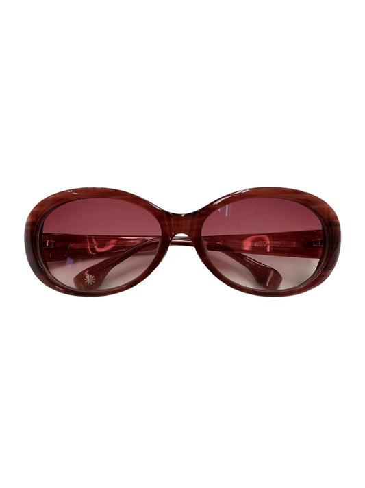 フォーナインズ feelsun F-03NP サングラス レッド フィールサン オーバル ラメ IT9ES4E4VBK0 【SALE】