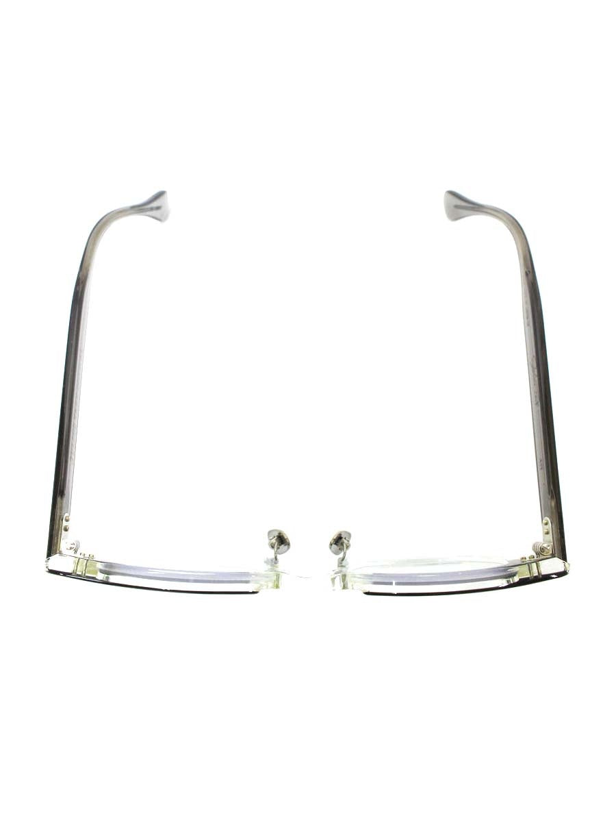 ジュリアスタートオプティカル AR PL-001T メガネ グレー/クリア ウェリントン ブロウ ITB29VTTA4LZ