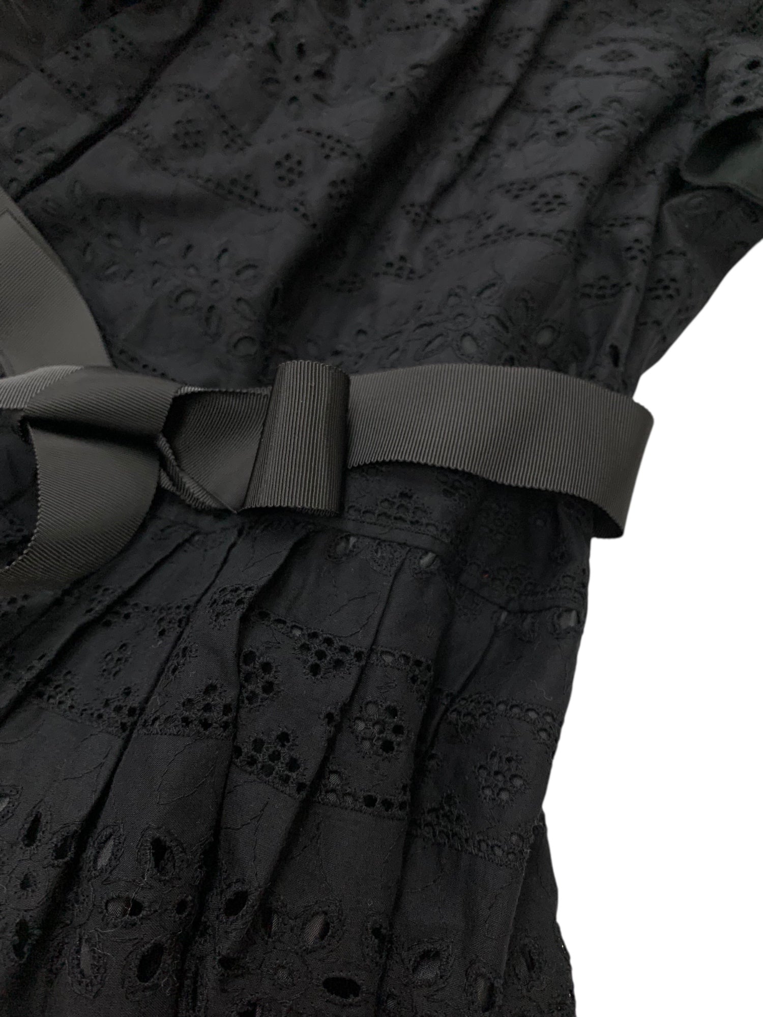 エムズグレイシー 411334 ワンピース 42 ブラック 花 レース | 中古