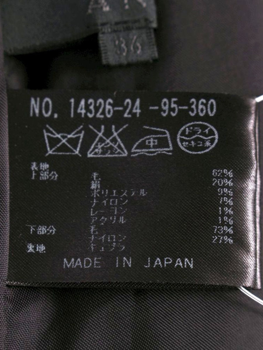 アナイ 14326-24-95-360 ワンピース 36 ネイビー/ブラック ツイード ITF31PTU48PW 【SALE】