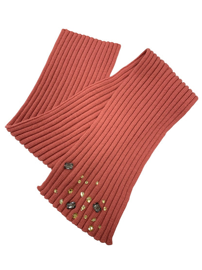 エムズグレイシー 428574 カーディガン ピンク ナイロン 切替 ニット ストール付き IT3S5WR1OC0C