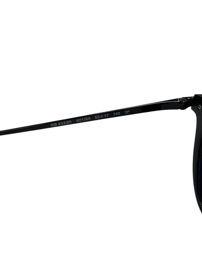 レイバン RB4333D サングラス ブラック コンビフレーム フルリム ウェリントン ITELVR611146