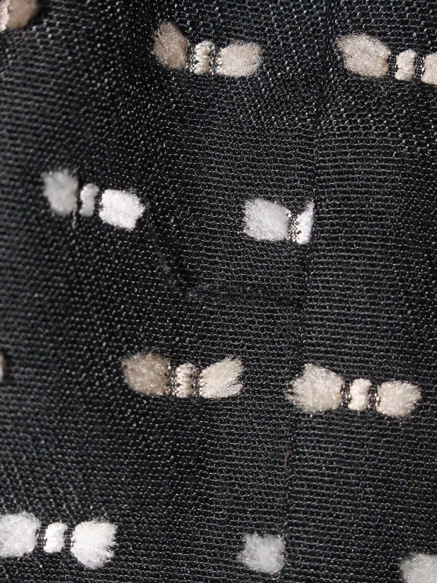 エムズグレイシー 814512 ジャケット 40 ブラック カメリアジップ リボンモチーフ ノーカラー ITAXES7X6WP4