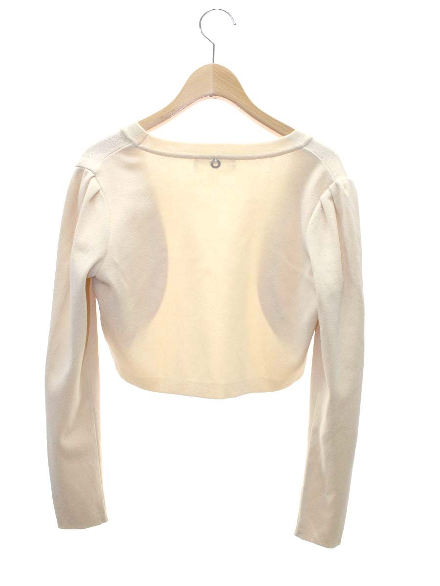 ルネ 6512060 カーディガン 36 ベージュ ボレロ ITQXIHVH9E7I