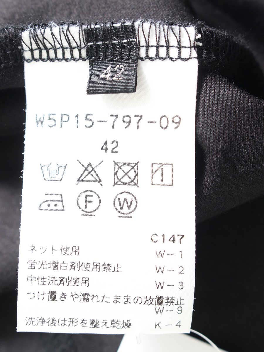 トゥービーシック W5P15-797-09 カットソー 42 ブラック