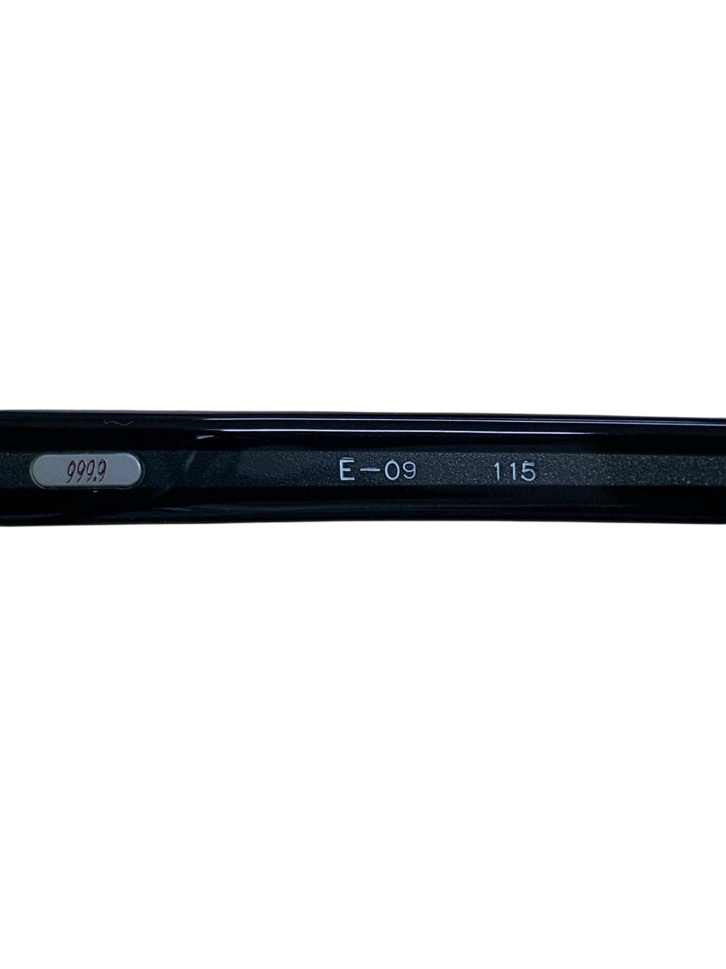 フォーナインズ E-09 メガネ ブラック セルフレーム フルリム オーバル（楕円） ITG71I3BYHUS
