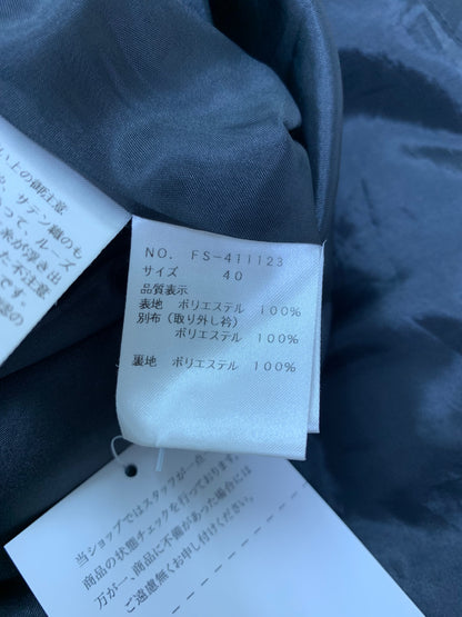 エムズグレイシー 411123 ワンピース 40 ブラック ドット ITOR8YFYH6IK