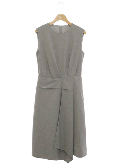 フォクシーニューヨーク ワンピース タキシードラップ 32867 ワンピース 38 グレー ITYMRBBHRR4S