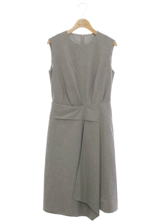 フォクシーニューヨーク ワンピース タキシードラップ 32867 ワンピース 38 グレー ITYMRBBHRR4S