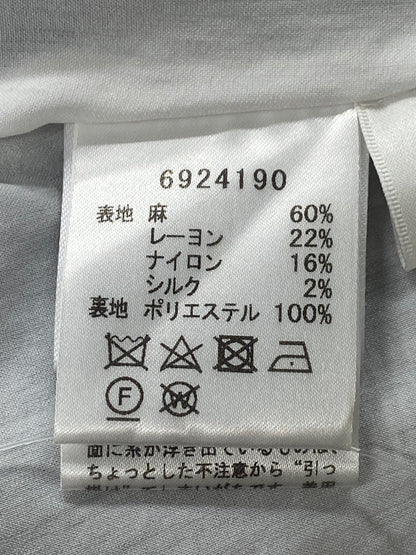 ルネ 6924190 スカート 36 ブラック チェック柄 タック フレア ITAG82EPZXXQ