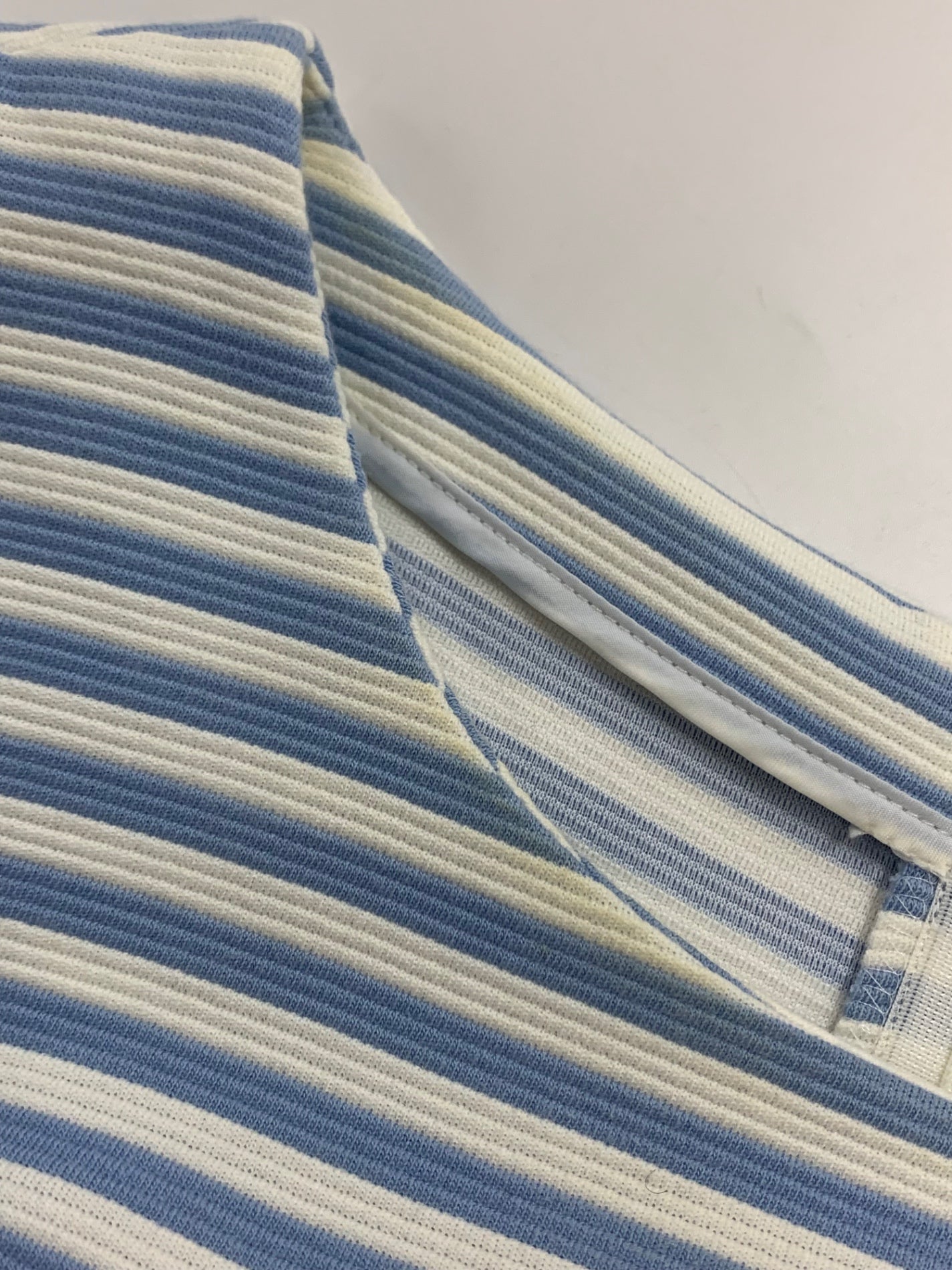 エムズグレイシー 521409 ワンピース 40 ネイビー 切替 デニム ITSKO29W1ZIU