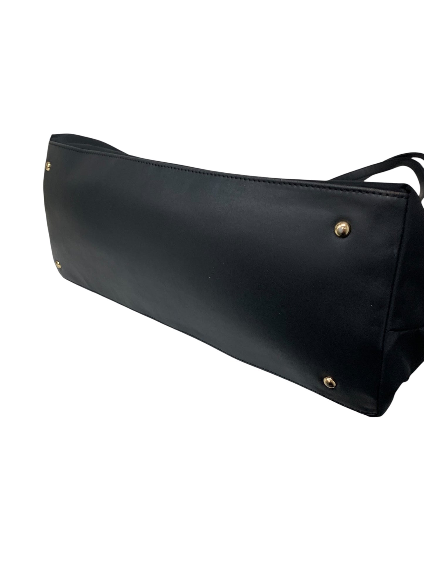 エムズグレイシー 194101 トートバッグ ブラック ナイロン リボン IT900ZZAT7MO 【SALE】