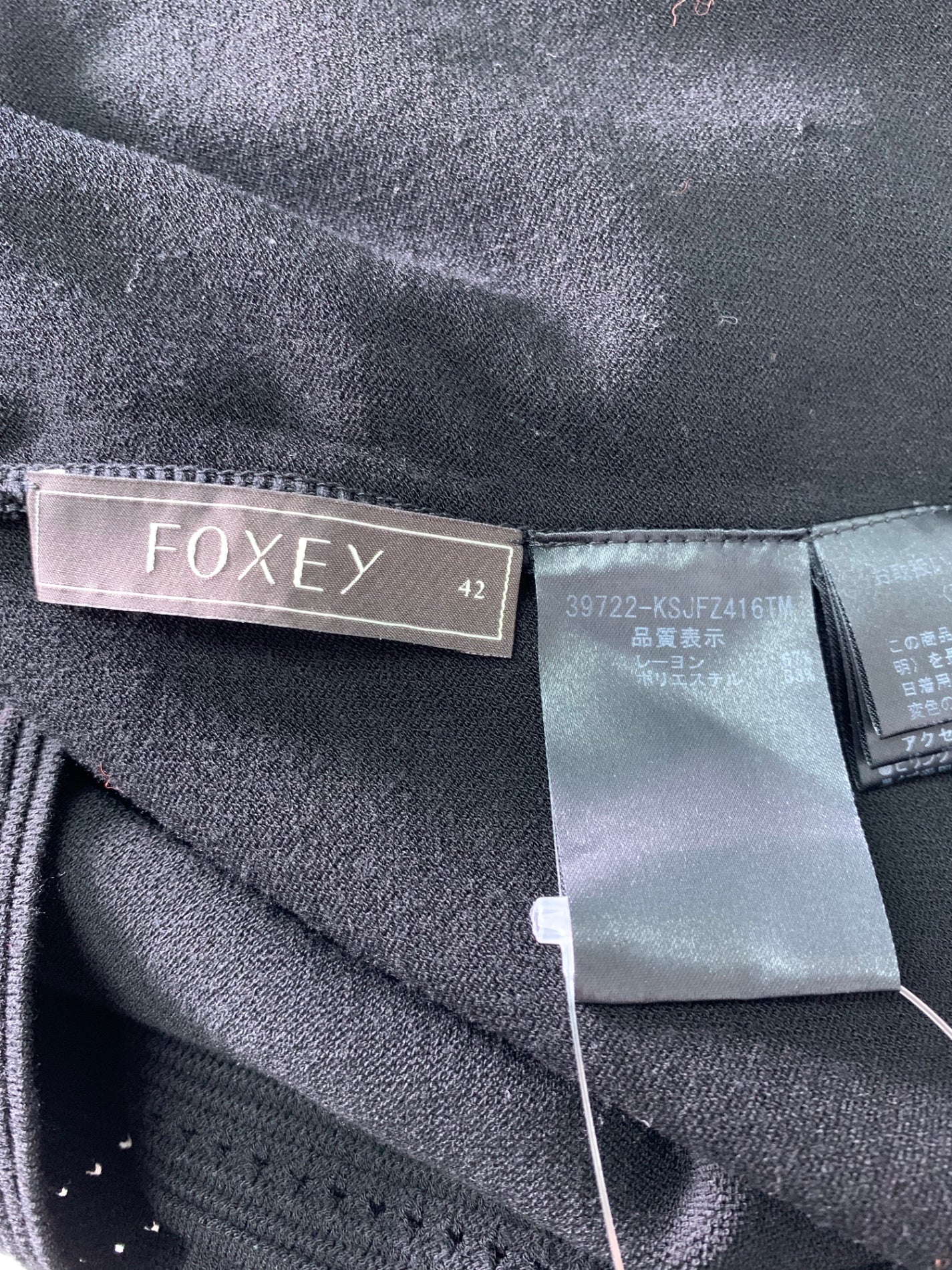 フォクシーブティック Lady Standard レディスタンダード 39722 ジャケット 42 ブラック IT3AUCFPC6PQ
