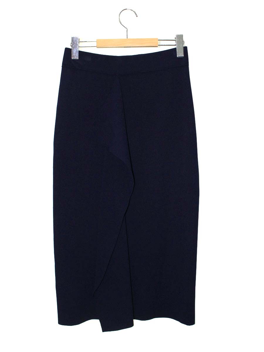 アドーア クリアヴィスコースニットタイトスカート 531-9272906 38 ネイビー ITG5KT6DLCBO