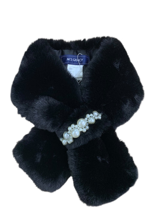 エムズグレイシー ファー 496512 ブラック フェイクファー パール ITC595NC3LJS