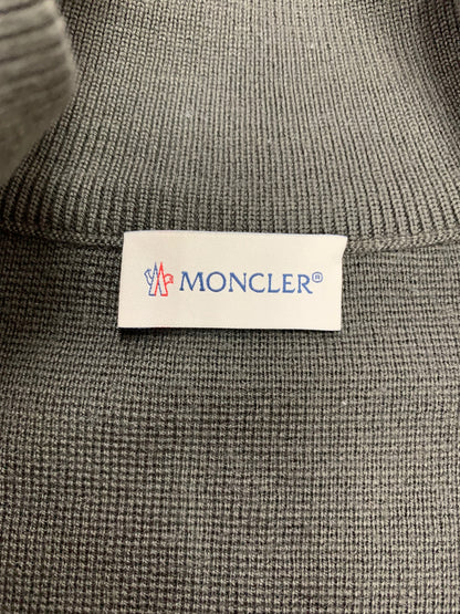 モンクレール CARDIGAN TRICOT F20919B50700 A9341 ダウンジャケット L カーキグリーン ニット ITEHK7J122PY