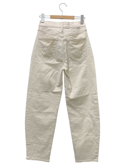 マザー RonHermanロンハーマン別注デニムパンツ The Curbside Ankle 4010600167 24 アイボリー 24FW IT10HHWBNAWW