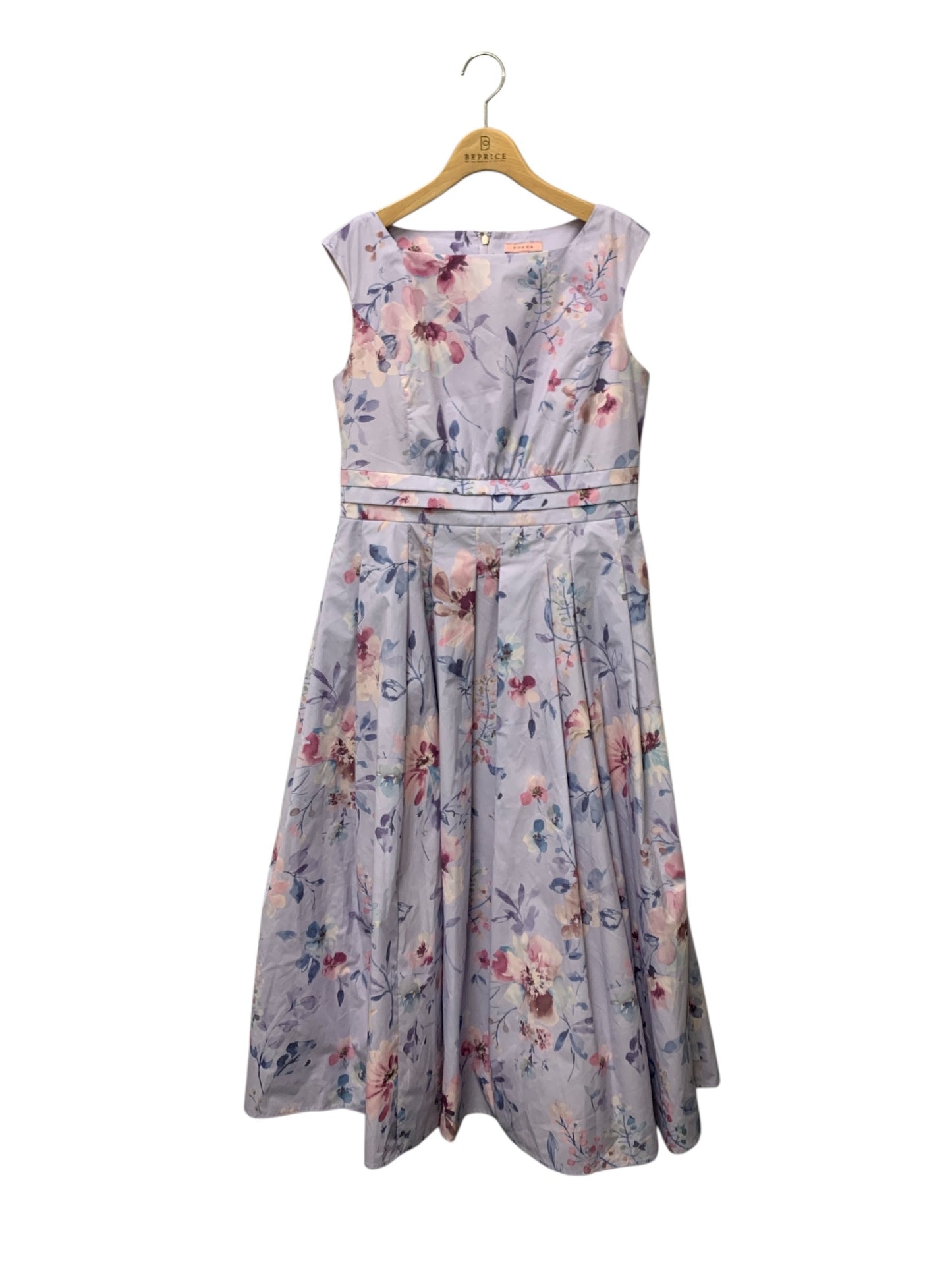 トッカ FLORAL BLISS フローラル ブリス OPTOLM0330 ワンピース 6 パープル ITEDBWOM9PKY