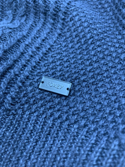 フォクシーブティック KNIT QUARTETT 41891 ニット セーター 42 ネイビー ITMOJ12SWLQ4 【SALE】