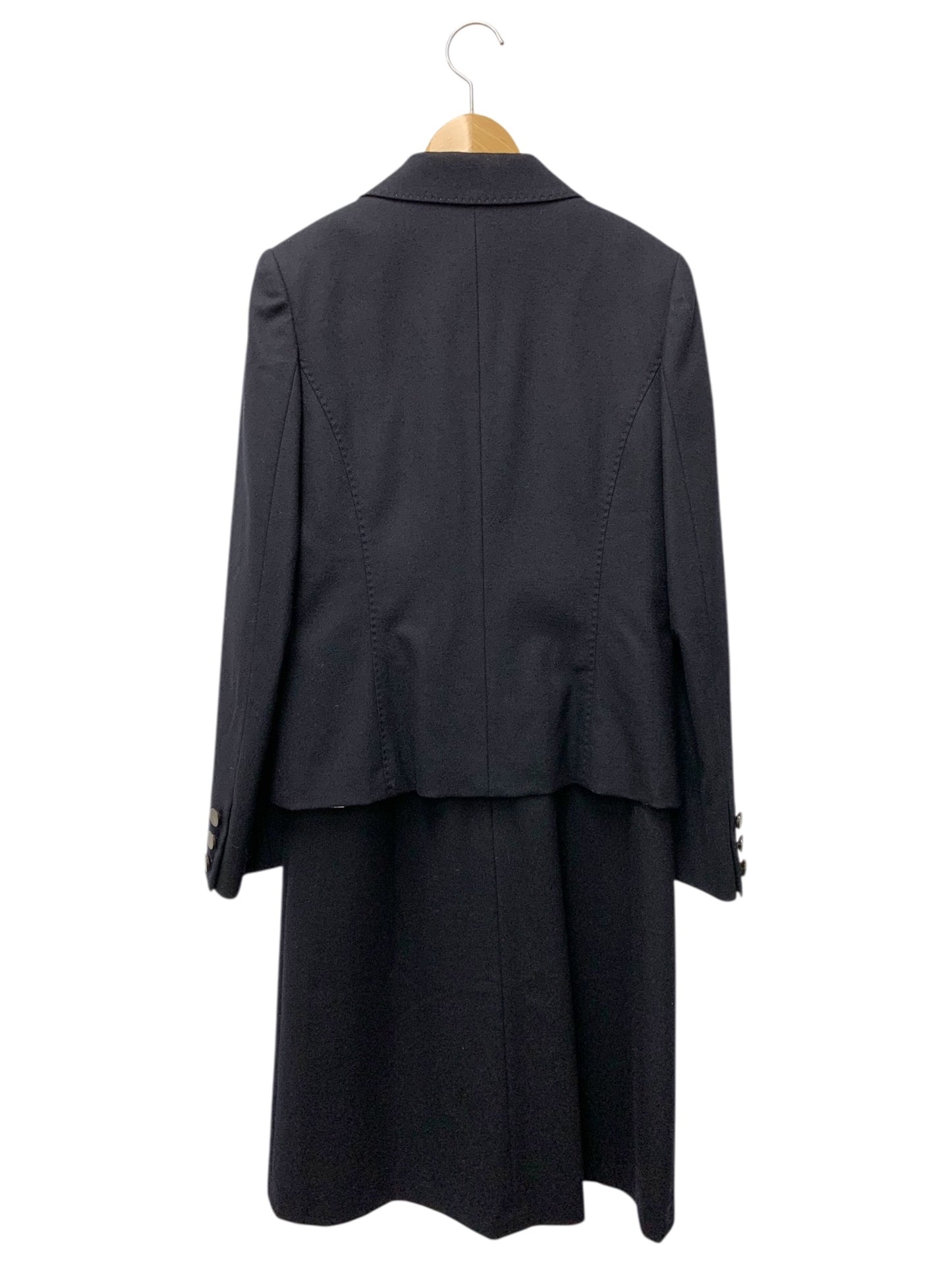 ハロッズ 18500171 18508161 ワンピーススーツ セットアップ 3 ネイビー ウール カシミヤ IT56EOJ7CLO0