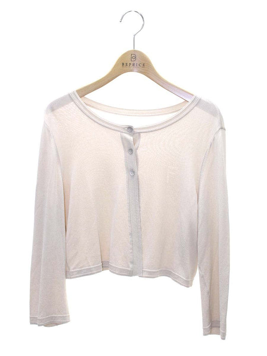 フォクシーブティック F・T Cardigan 39675 カーディガン 42 ベージュ ITX05EP51CVK