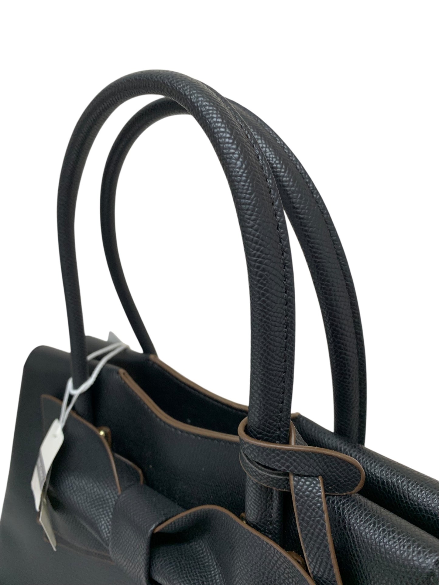 エムズグレイシー Ribboned Bag 994528 ハンドバッグ ブラック リボン ITPYZ6O99IJ2
