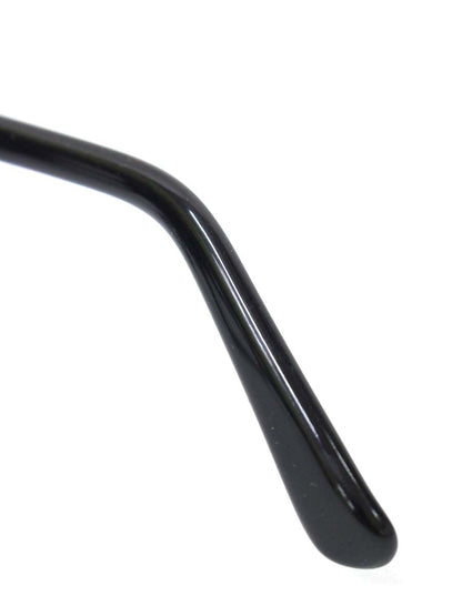 白山眼鏡店 HANK 1975 メガネ ブラック セルフレーム フルリム ウェリントン ITEW26WVYEDL