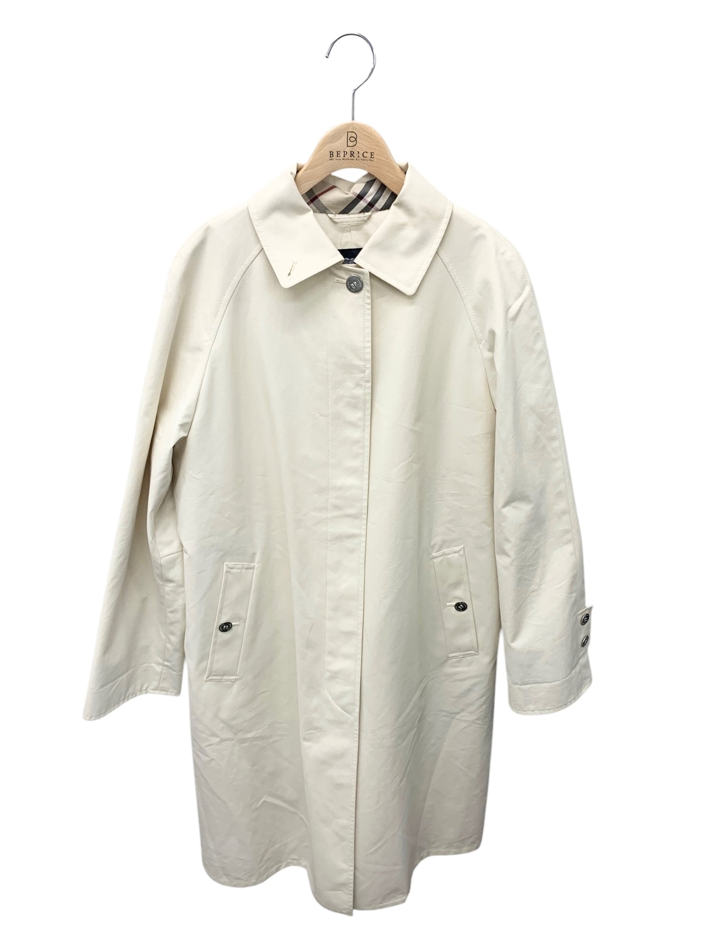 バーバリーロンドン FD260-335-02 ステンカラーコート 11 ベージュ ライナー付き IT1GNGGXDLP2