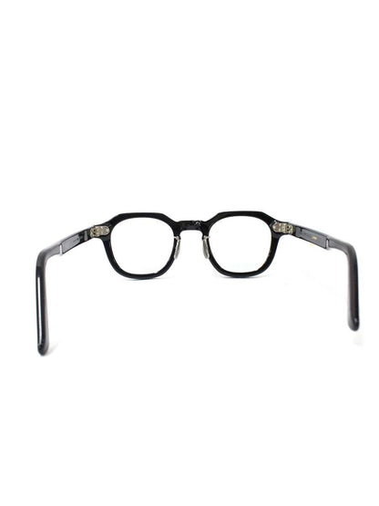 イエローズプラス GRANT-S メガネ ブラック CELLULOID LIMITED セルフレーム フルリム ウェリントン ITBJW5J24R0G