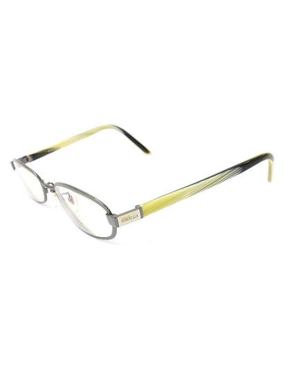 グッチ メタルフレーム フルリム GG-1372J メガネ ガンメタル/イエロー マーブル柄 ITW9F56DWA4Y 【SALE】