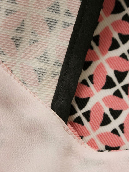 トッカ OPTOHM0530 ワンピース 2 ピンク スリットネック ITYCIHJN36RS