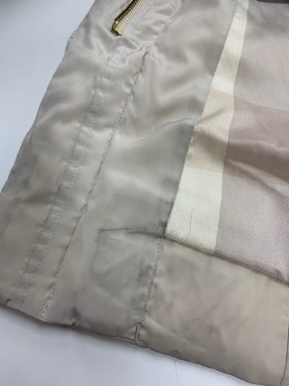 ブルーレーベルクレストブリッジ ロングダウンジャケット 55C31-623-03 40 ベージュ ITH1BPCBFV3S