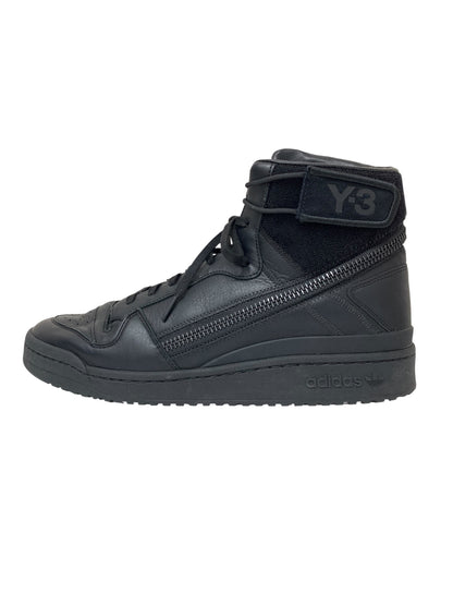 アディダス Y-3 フォーラム ハイ GZ8795 スニーカー 295 ブラック Y-3コラボ サイドジップ ITZI79Q67VJQ