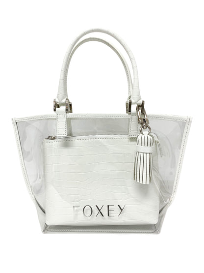 フォクシーブティック BAG VERRE 42414 ハンドバッグ ホワイト ITU4BYWFY3IO 【SALE】